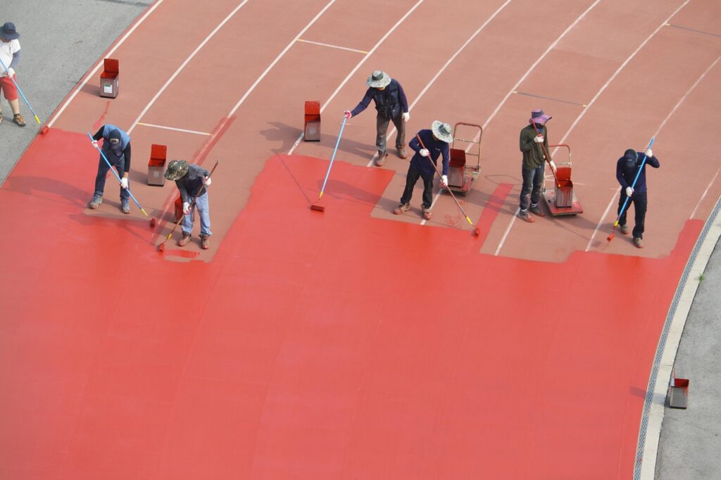 painting, track, work, seven, paint, refurbished, corporation, worker, urethane, refurbished, corporation, worker, worker, worker, worker, worker, urethane, urethane, urethane, urethane, urethane